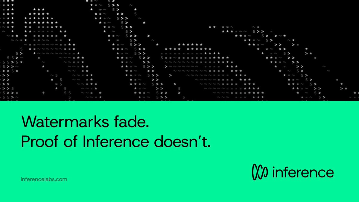 Good morning builders 🌄

The real value of <a href="/inference_labs/">Inference Labs</a> is that it treats AI computation the same way blockchains treat transactions  something that must be proven, not assumed.
Their Proof of Inference framework turns every model output into a verifiable artifact,
