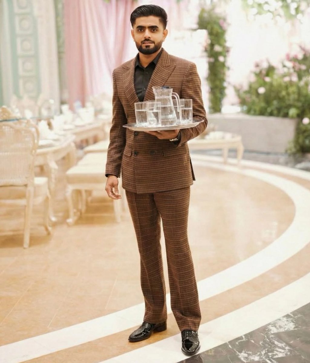 RealWahidaAFG's tweet photo. Trust me, he is not a waiter 😳🥵🔥 https://t.co/jiEtDQLR4J
