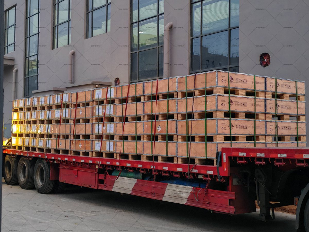BellaBosa's tweet image. 630 units of 168Ah 2P6S modules have been successfully loaded onto the truck, embarking on their journey to Polish customers. We look forward to their exciting performance on the electric boat.
Contact:bosaenergy.cn
info@bosaenergy.cn 
#battery #batterymodules