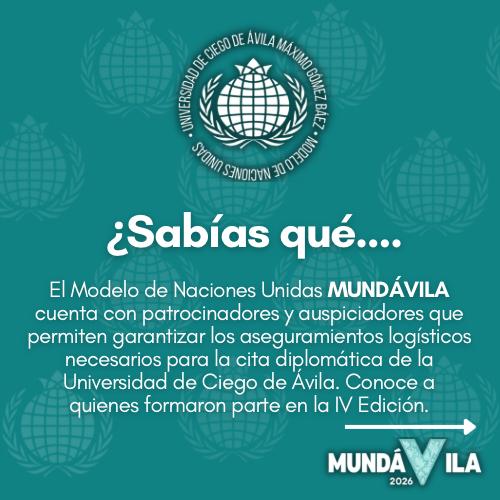 MMundavila's tweet photo. 🌐 ¡Descubre #MUNDAVILA: más que un modelo, una tradición universitaria en la @UNICACu! 🌍✨

🌐 #MUNDAVILA no es solo un evento… es una historia que sigue escribiéndose. 📚✍️

🌐 ¿Formarás parte de la próxima edición?
.
.
.
#UnMundoUnaVoz #UNICADeExcelencia https://t.co/31Cb4ywFSK