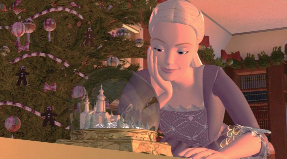 dreamyyarchive's tweet image. christmas in barbie in the nutcracker (2001) 🎄❄️