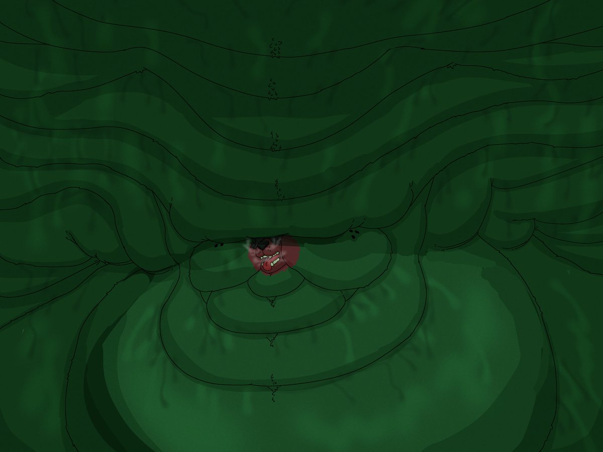 BWOOURPPP~ 
for my big ol stinky yeen 
Love yah hunny 💜 
<a href="/ReggieTehFungus/">Reggie.</a>

#fatfurry #fatfurs #fatfur #fatart #bellyart