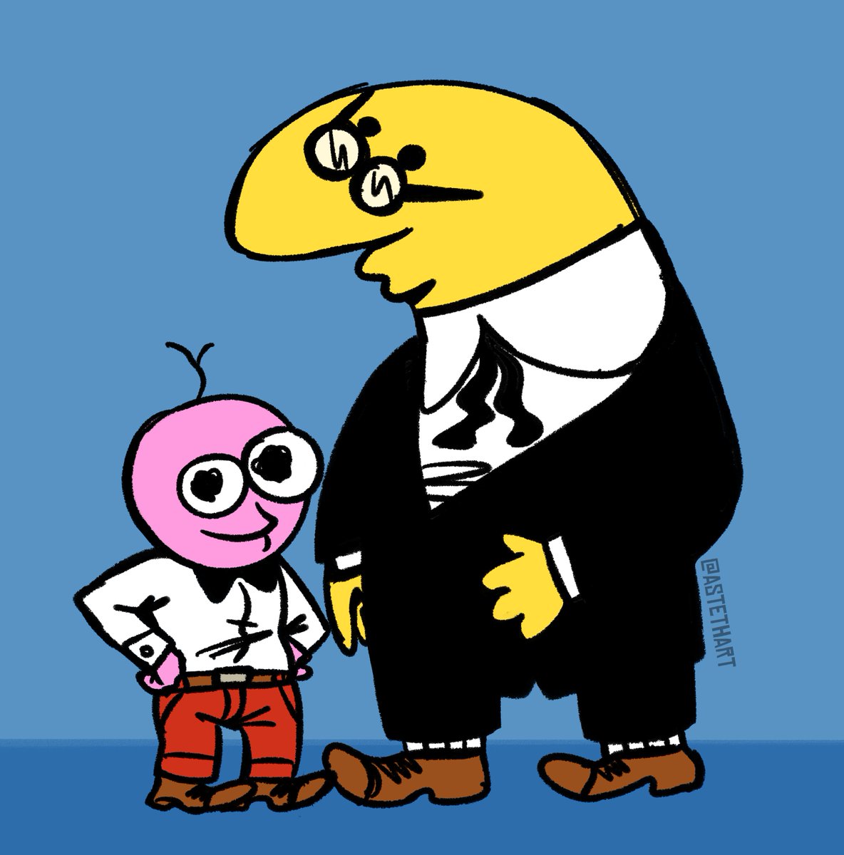 AstethART's tweet image. Siento mucho esto (mentira)

#smilingfriends #mortadeloyfilemon