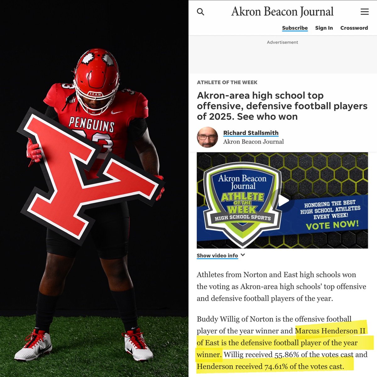 Marcus Henderson II '26 tweet media