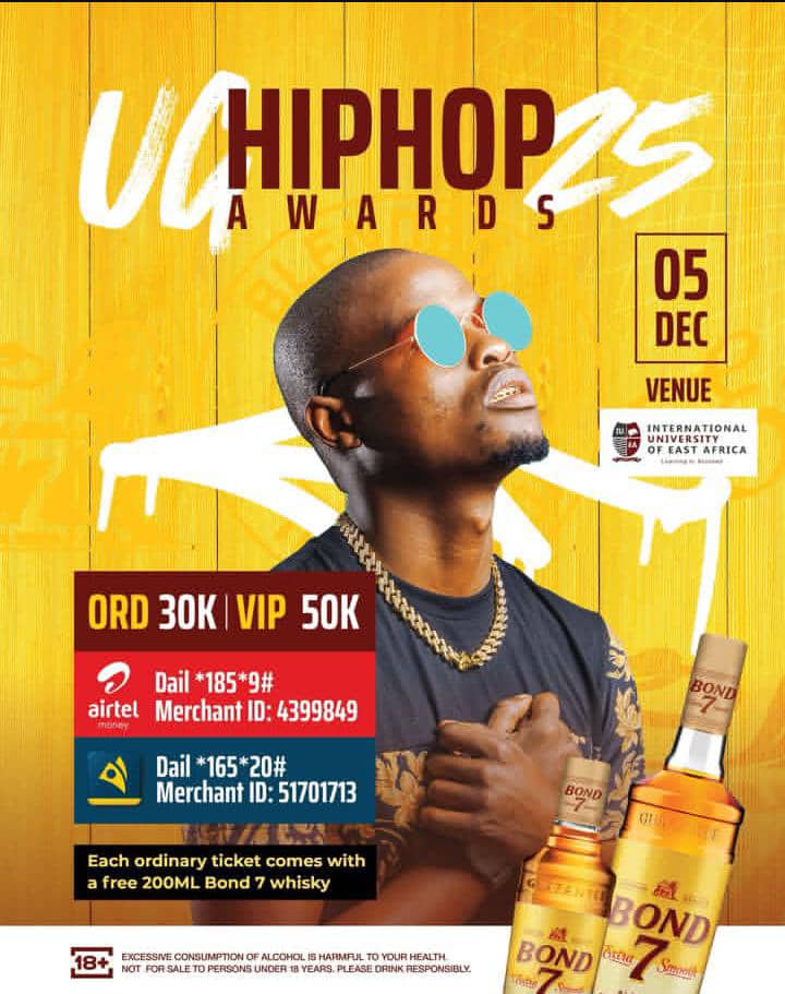 IT'S TONIGHT! The UG Hip Hop Awards 2025 is LIVE! Join us for a night of fire performances, dope rhymes, and unforgettable moments! Tickets still available! Don't miss out on the hottest hip-hop event of the year! #UGHipHopAwards2025 #HipHop #AwardsNight  #notesandnoise