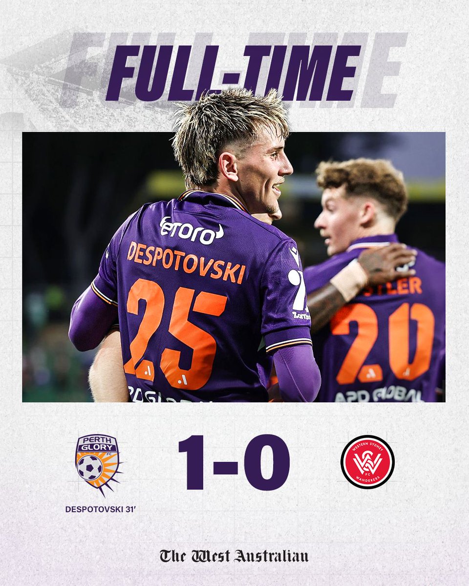 PerthGloryFC's tweet image. 3 IN A ROW! ✅ ✅ ✅