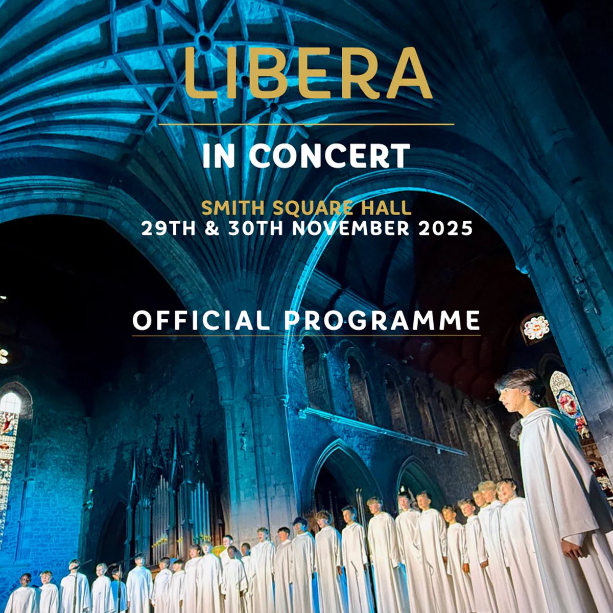 officiallibera's tweet photo. We'd like to send a HUGE thanks to everyone who came to see our concerts at Smith Square Hall in London last weekend, we had a blast! Souvenir concert programmes from the night are now available on our Official Store 👉 https://t.co/qI22BWDdBs https://t.co/K5Fu6OVcXF