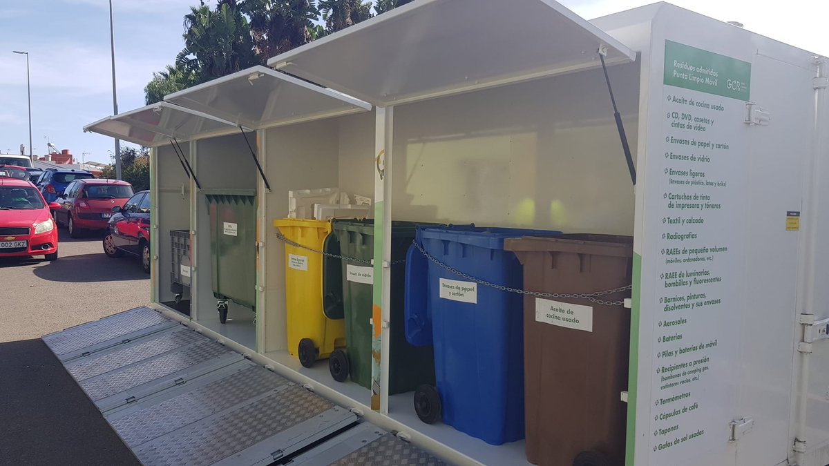 El Punto Limpio Móvil estará el próximo martes 9 de diciembre en Los Llanos, junto al Polideportivo de Teror teror.es/el-punto-limpi…