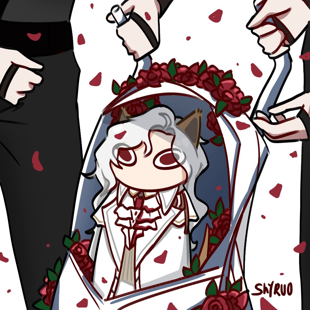 the groom has arrived #sylus #LoveandDeepspace #luke #kieran