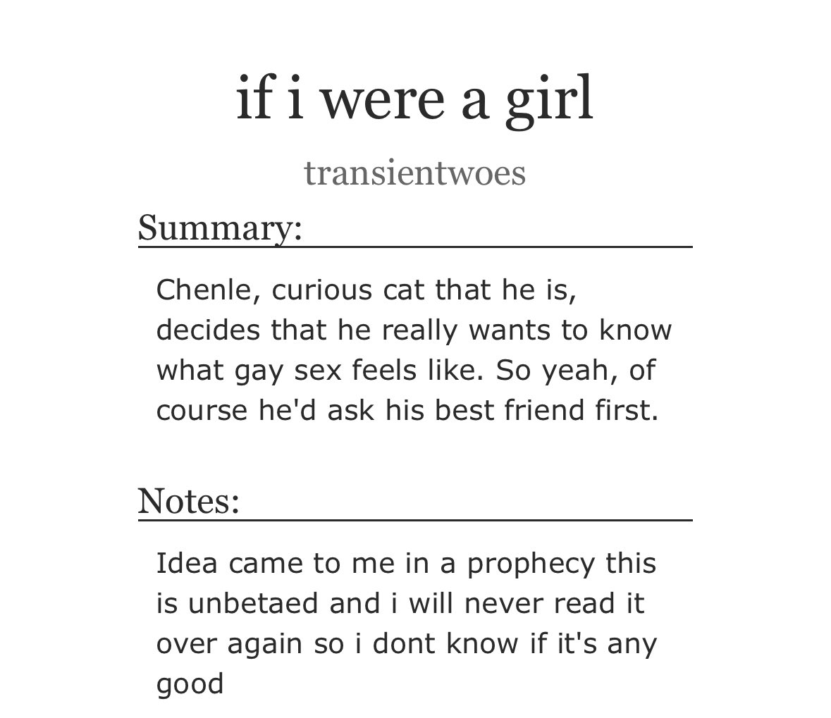 transientwoes's tweet image. archiveofourown.org/works/75270926