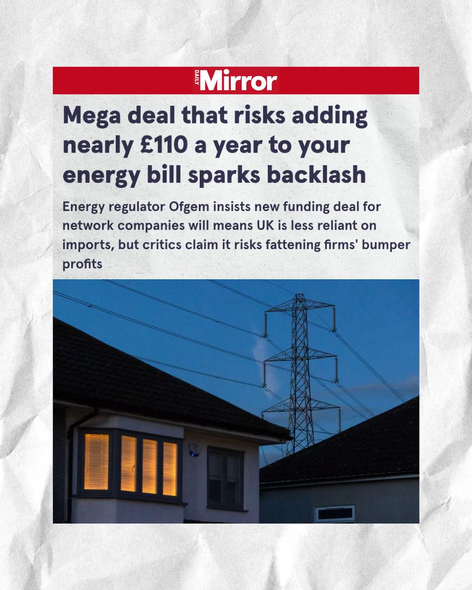 It is wrong, these foreigners owned monopolies are making 40% profit margins, shipping 10s of billions out of our country in dividends and now we have to pay them to upgrade ’their’ networks. 

It’s the worst of privatisation, alongside the water industry - a rip off of the