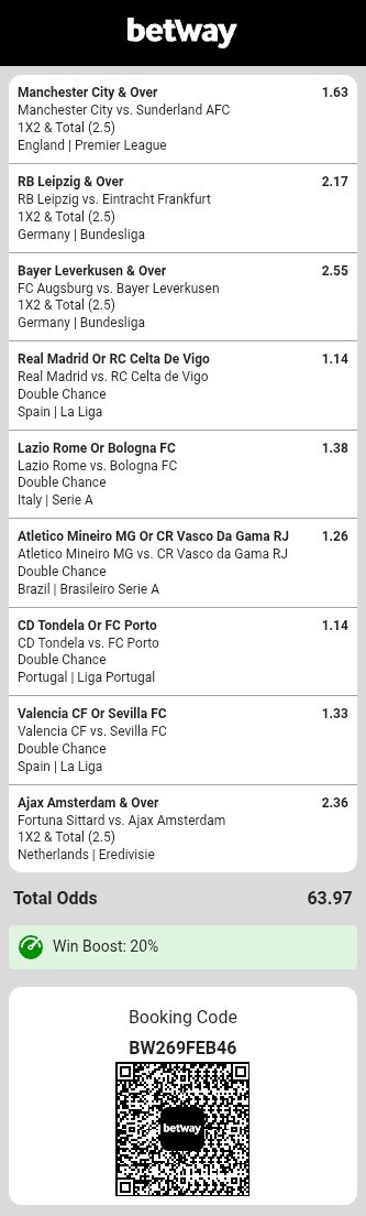 Bless__Marley's tweet photo. 180+ odds weekend slips OUT NOW  
Man City + Ajax = your rent paid  
https://t.co/cDRWqolLtL  
Whatsapp+26772572779  
@CEO MARLEY don land  
#Parlay #BettingTips https://t.co/FNbF2x7dOb