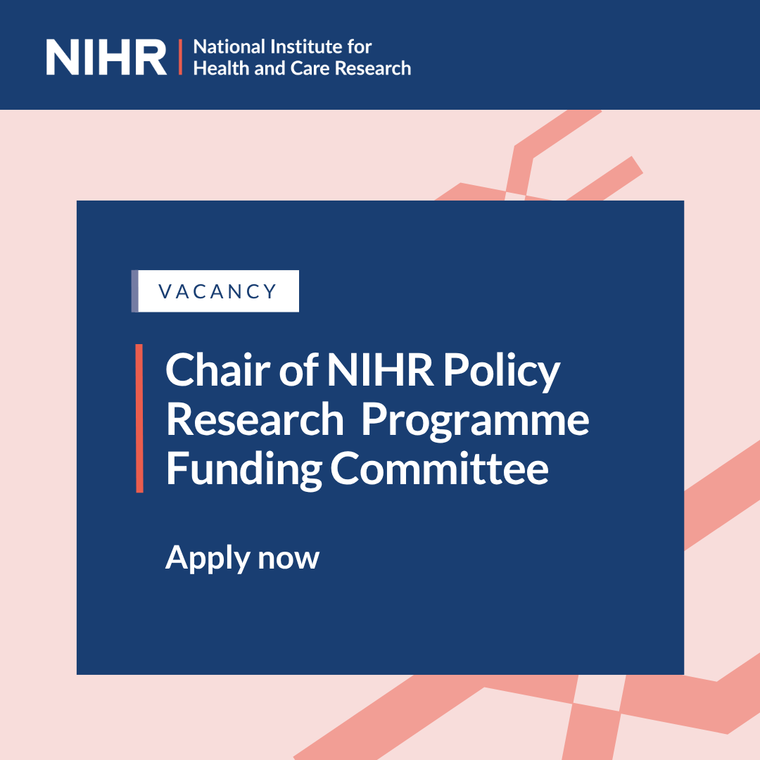 National Institute for Health and Care Research tweet media