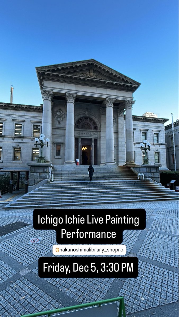 squaremotionart's tweet photo. Ichigo Ichie Live Painting Performance in Nakanoshima Library Osaka #art #painting #osaka https://t.co/ZwXYGrm49A