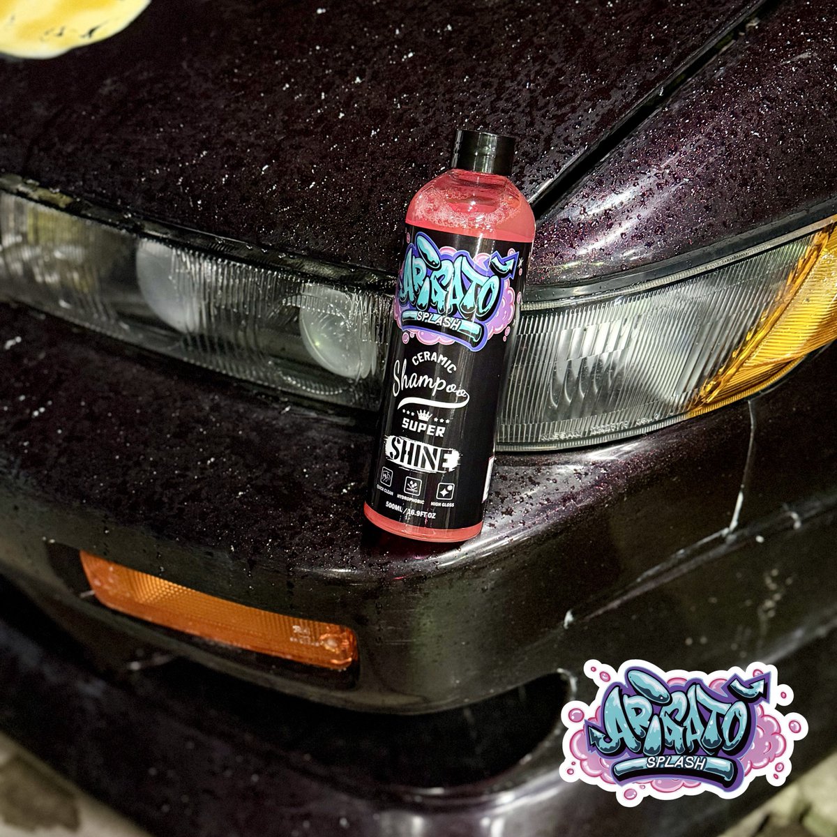 666evo8's tweet photo. 僕のSLICKBOYSが
ARIGATO SPLASHの販売正規代理店になりました！

日頃からシバき回してる人も
大事にジェントルにドライブされている人も
洗車を通して皆さんの相棒である愛車に
感謝を伝えよう！というコンセプトです🙏

いかにサクッと楽に仕上がるかを重視してます！
↓ https://t.co/uULyddRjAl