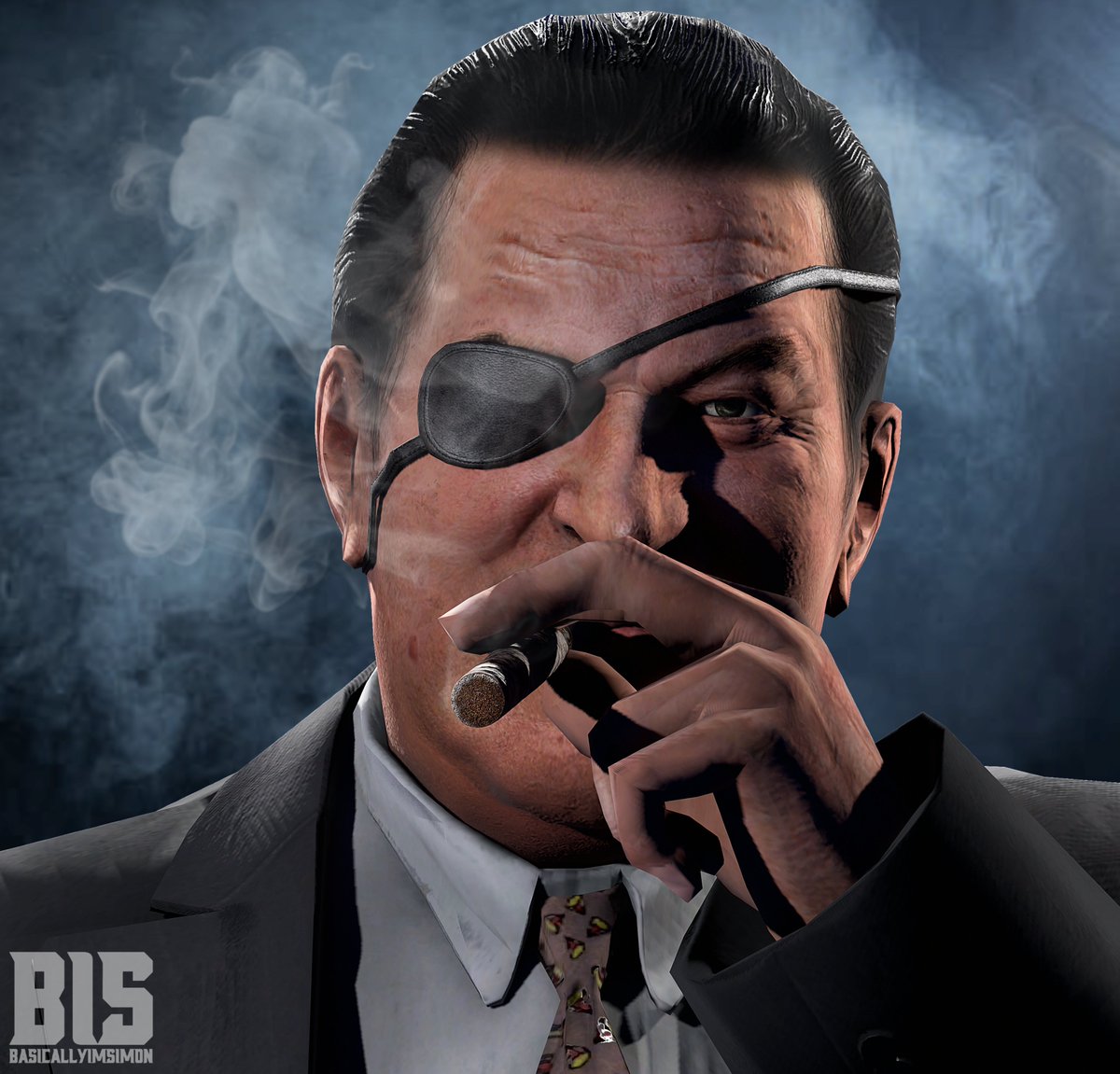 Reupload of my Mafia 2 Derek/Metal Gear inspired render, fixing a few post-editing errors.

#mafia #mafiagame #mafiatrilogy #mafiaii #mafia2 #derekpappalardo #blender #blender3d