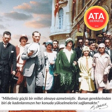 Kadınına eşit, özgür ve onurlu yaşama ve hukusal güvence sağlayan Kadın Hakları dolayısıyla 5 Aralık 1934'te Atatürk'ün öncülüğünde Türk kadınlarına milletvekili seçme ve seçilme hakkı tanınmasının yıl dönümü, her yıl "Dünya Kadın Hakları Günü" olarak anılıyor. Kutlu Olsun!