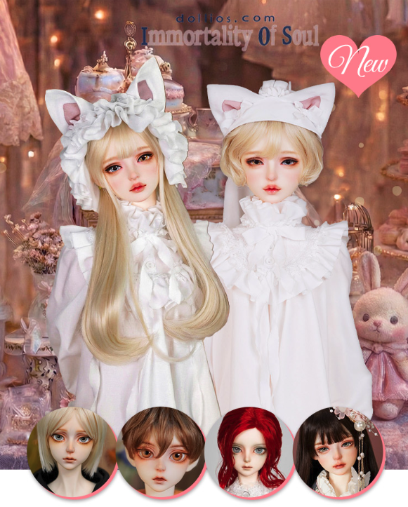 お知らせ】I.O.Sより、 40cmの期間限定ドール『SU』と『MOK』が新登場