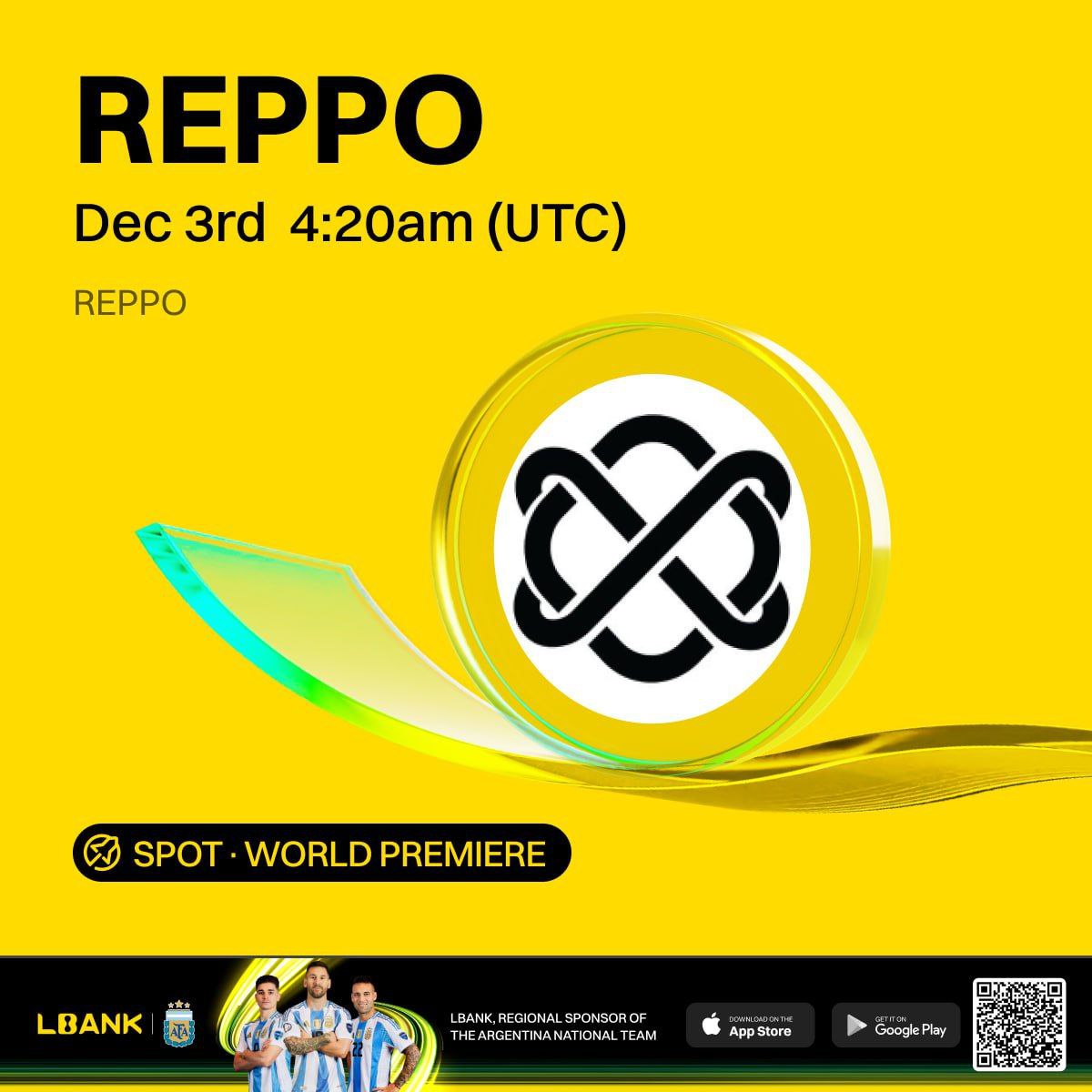 RyseKaka's tweet photo. World Premiere! 
🌟 LBank Exchange lists #Reppo and #Franklin, bringing you the newest gems in crypto! 💎 Don't miss out! 
#LBankAngels #NewListings https://t.co/7tMJnVgR0w