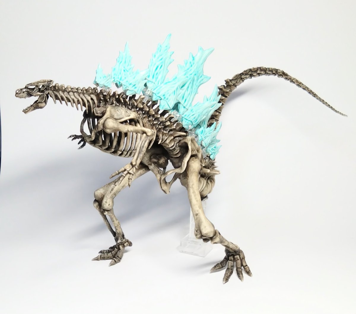 Myamo365's tweet photo. ゴジラの骨
#ゴジラ #Godzilla #バンダイ
＃タムタム相模原店2025冬のプラモ展示会 https://t.co/zlPBEWhzdu