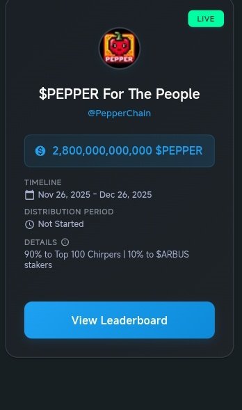 AlaoAbiodunAbi1's tweet photo. @CloberDex @PepperChain are turning up the spice in DeFi Seamless trades, epic rewards, and next level community vibes this collab is straight fire Join the movement before everyone else does the future of crypto is here #PepperChain #CloberDex #Crypto #DeFi #Blockchain https://t.co/uHr06aBEU4