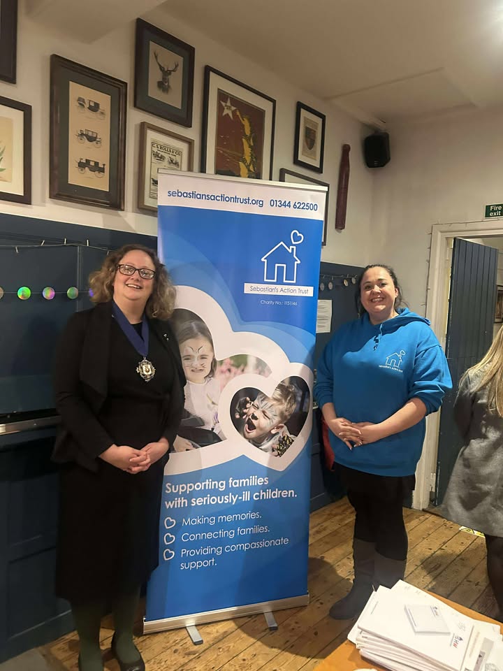 SebsActionTrust's tweet photo. Delighted to attend the @hampshirelawsoc AGM, where Sebastian’s Action Trust was named #CharityOfTheYear! 💛

Our own @katieloosley shared how we support families of children with life-limiting conditions.

Looking forward to next year’s quiz, dinner &amp; raffle! https://t.co/yefNijh4iT