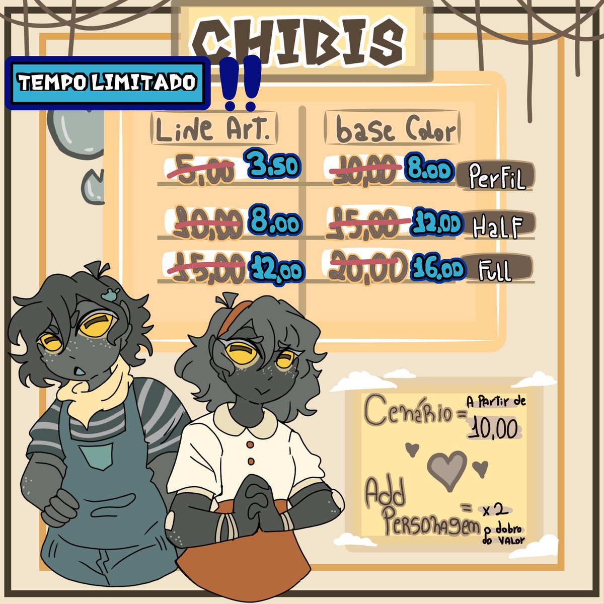 Elly_Frog's tweet image. 🍒🌲PROMOÇÃO DE NATAL🎄🎅

‼️Tenho dois avisos importantes!

1° promoção de natal nas comissões+perfil natalino gratuito para compras acima de 50,00 reais!

2° 🎁Sorteio surpresa!🎁
- Estarei sorteando um desenho

Mais informações seguem a linha ↓ ou falem comigo!