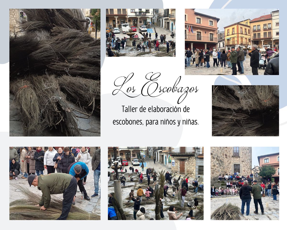 🔥LOS ESCOBAZOS 2025🔥 -Taller de elaboración de escobones-.
Ayer por la tarde, las risas y la emoción llenaron el aire en el tradicional taller de elaboración de escobones para niños y niñas impartido por Jesús Pérez Ramos.☺️

#LosEscobazos
#JarandilladelaVera

<a href="/Turismo_DipCC/">Turismo Provincia Cáceres</a>