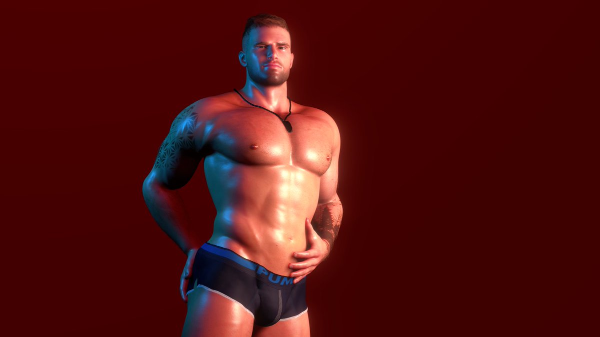 scoopedvam's tweet photo. Jocks in jocks. What's next, socks?!

#3d #3dcg #bara #gay #muscle #nsfw #vam #virtamate https://t.co/Hb6xCfjtBH