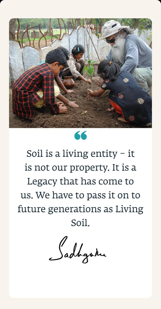 WOAShetty's tweet photo. 95% of our food begins in soil. On #WorldSoilDay, remember: lose the soil, lose the future.
Protect and regenerate the ground that feeds us , support regenerative farming, plant cover crops, stop erosion.
RT if you stand for the earth that feeds us. 🌱 #SaveSoil #SoilHealth https://t.co/SfzPn3rtT0