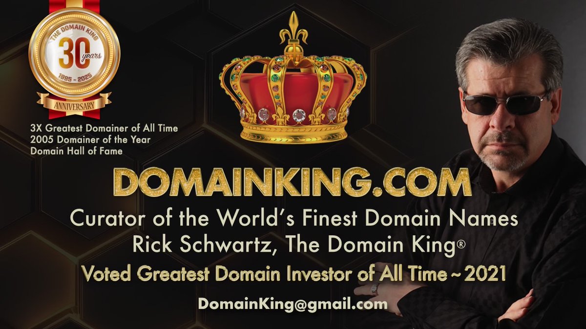 Rick Schwartz aka DomainKing® tweet media