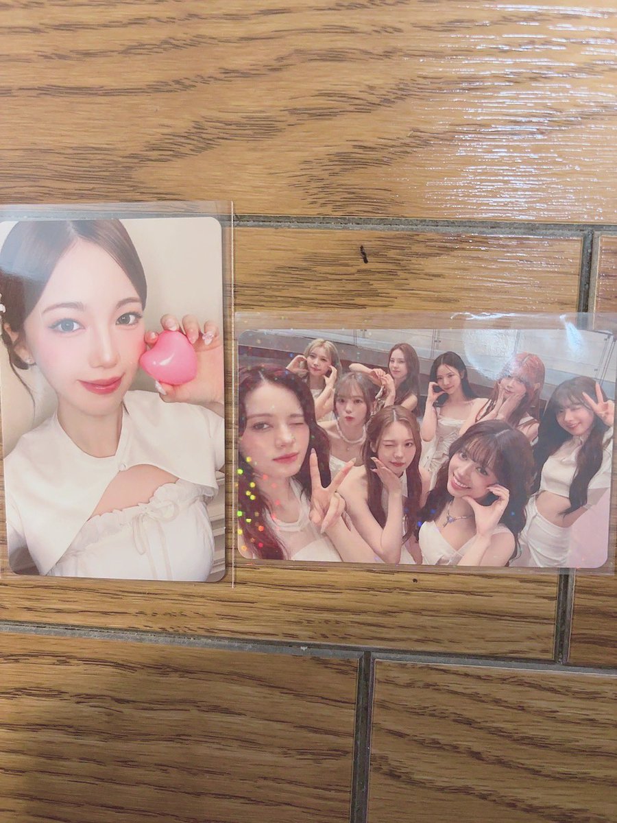 NiziU交換 NiziU 交換 譲 アヤカA 🤍 オールA🌈 求 同種マユカ💚 お