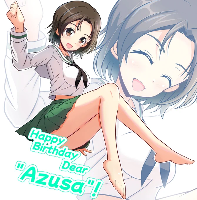 澤ちゃんお誕生日まであと少し、まずは過去絵でお祝いです(⁠*⁠'⁠ω⁠`⁠*⁠) #澤梓生誕祭2025