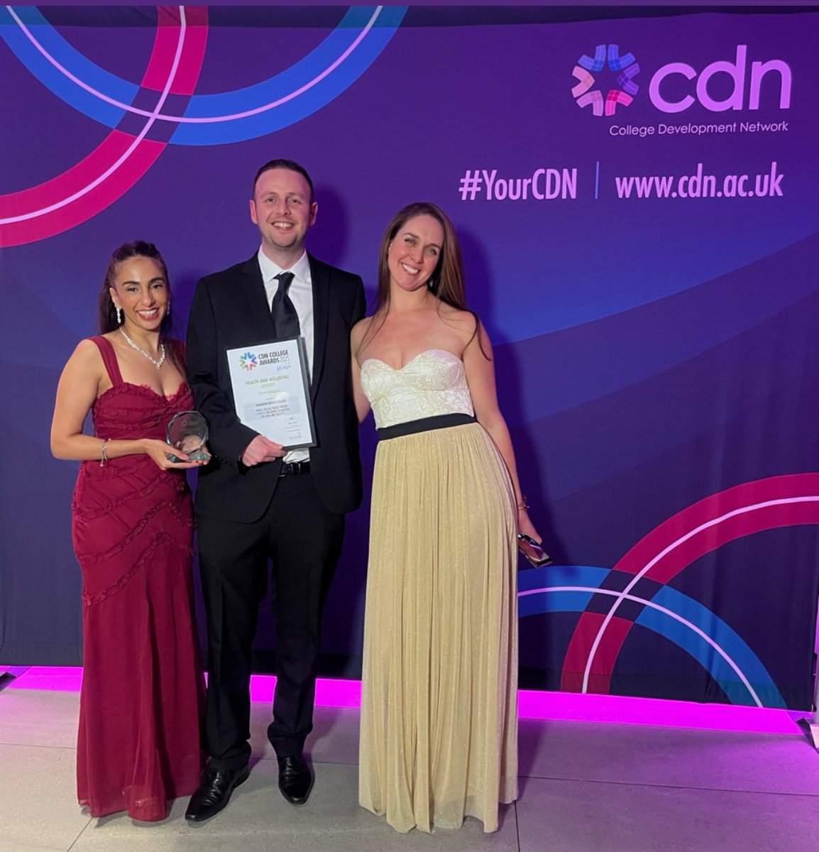 GKCollege's tweet photo. 🏅 Monica McKerlie has won Professional Services Colleague of the Year at the #CDNAwards 2025!
A fantastic national recognition for her outstanding work.
Kelvin also received commendations across Skills, Sustainability &amp; Wellbeing.
#CDNAwards #EducationScotland #ProudToBeKelvin https://t.co/gyKyUiTurN