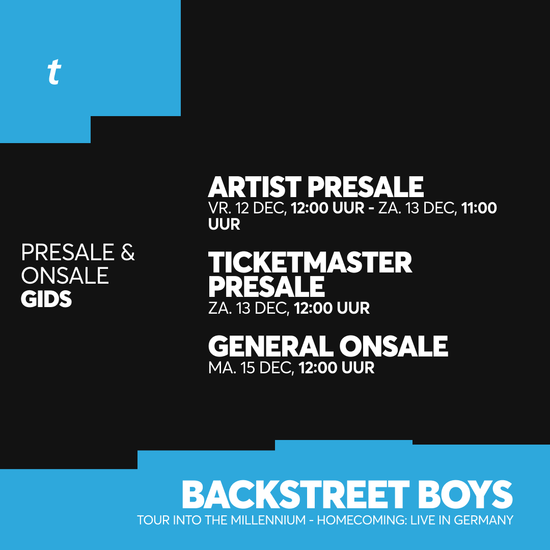 Ticketmaster NL tweet media