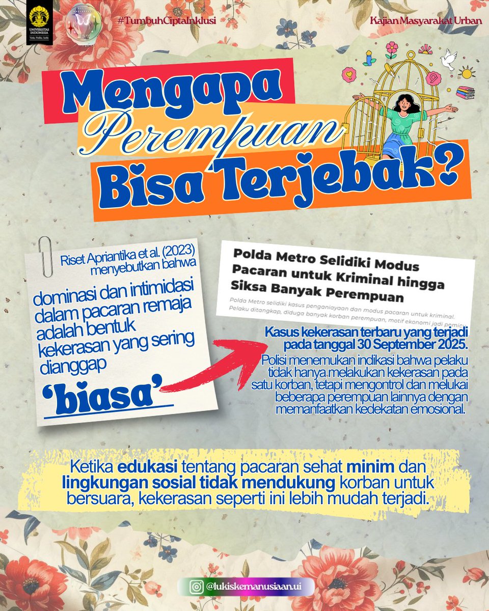 Departemen Sosial Masyarakat BEM UI 2026 tweet media