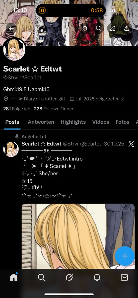 StrvingScarlet's tweet image. New layout !!! Don’t forget me moots