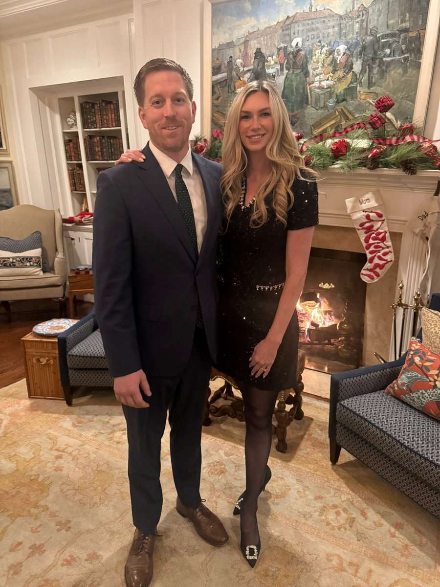 🎄Mom and Dad’s night out. 

❤️Thank you <a href="/mschlapp/">Matt Schlapp</a> and <a href="/mercedesschlapp/">Mercedes Schlapp</a> for hosting our favorite Christmas party.