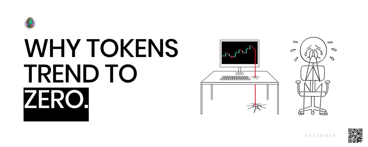 WHY TOKENS TREND TO ZERO.