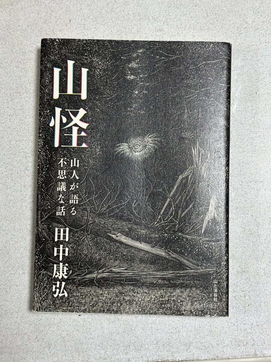 『山怪　山人が語る不思議な話』田中康弘
#読了 #読書垢 
山の中で山盛りのごはんが盛られている飯茶碗を見た話が不条理で好き。
狐に化かされるってあるあるなのか。