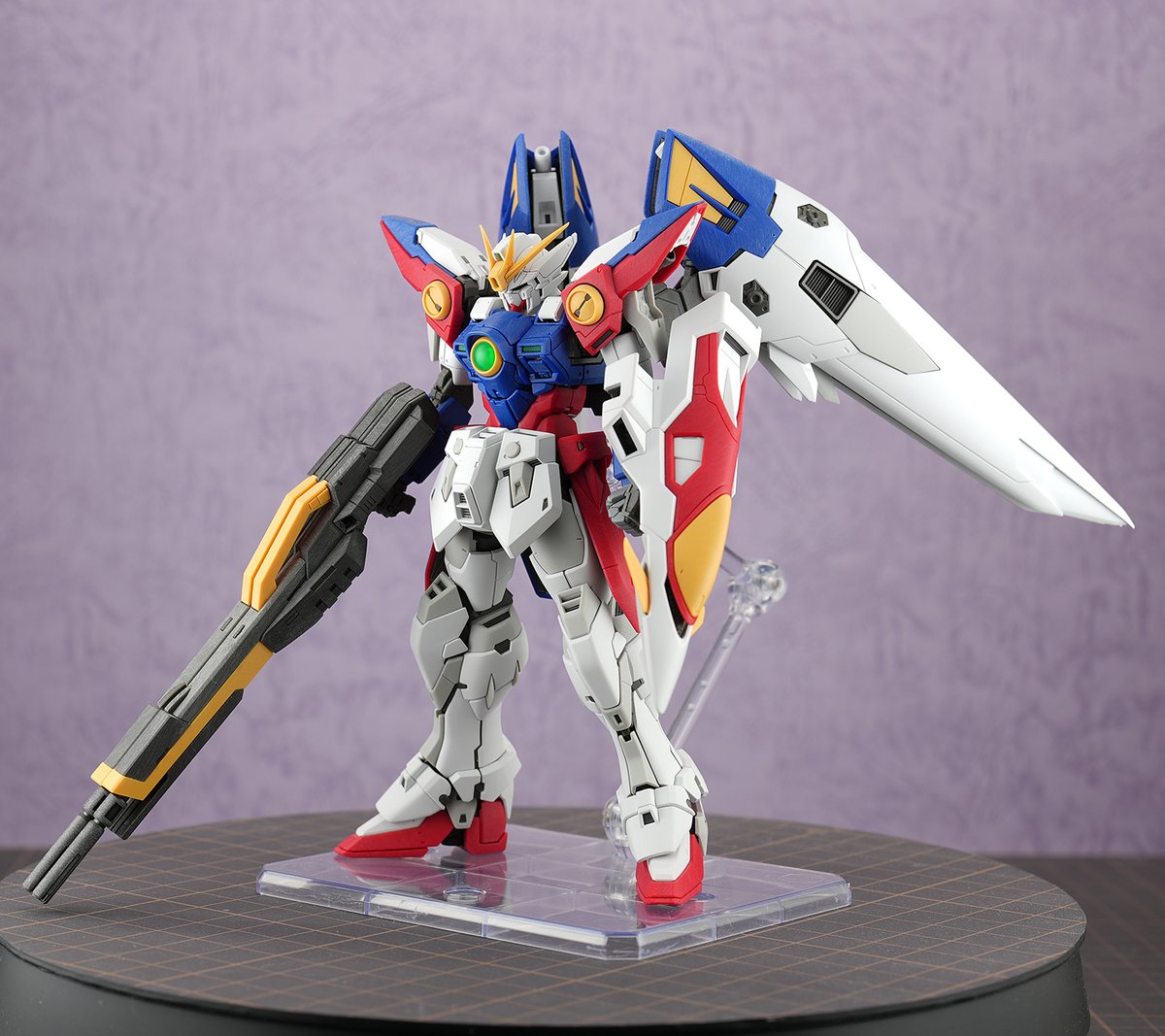 RGウイングゼロ磨き終わりました(*'ω'*)