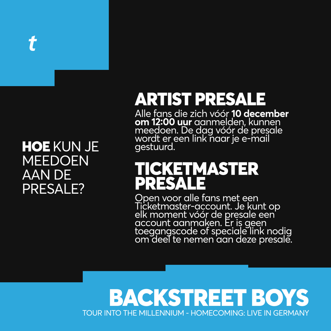 Ticketmaster NL tweet media
