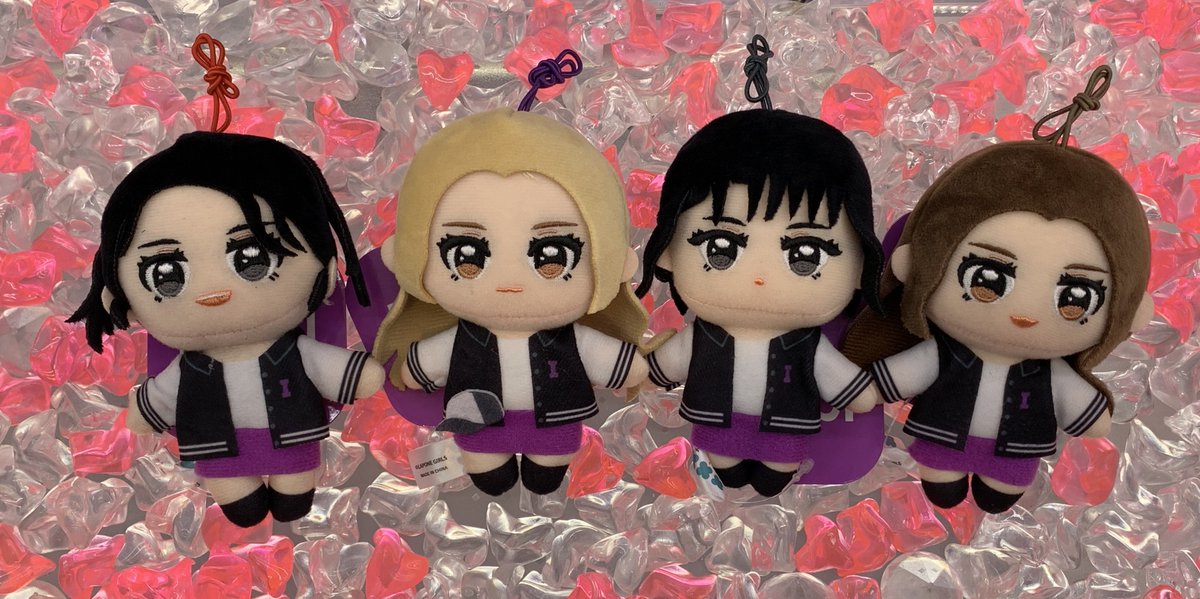 💜景品入荷情報💜 本日、当店に 「IS:SUE マスコットぬいぐるみ(全4種