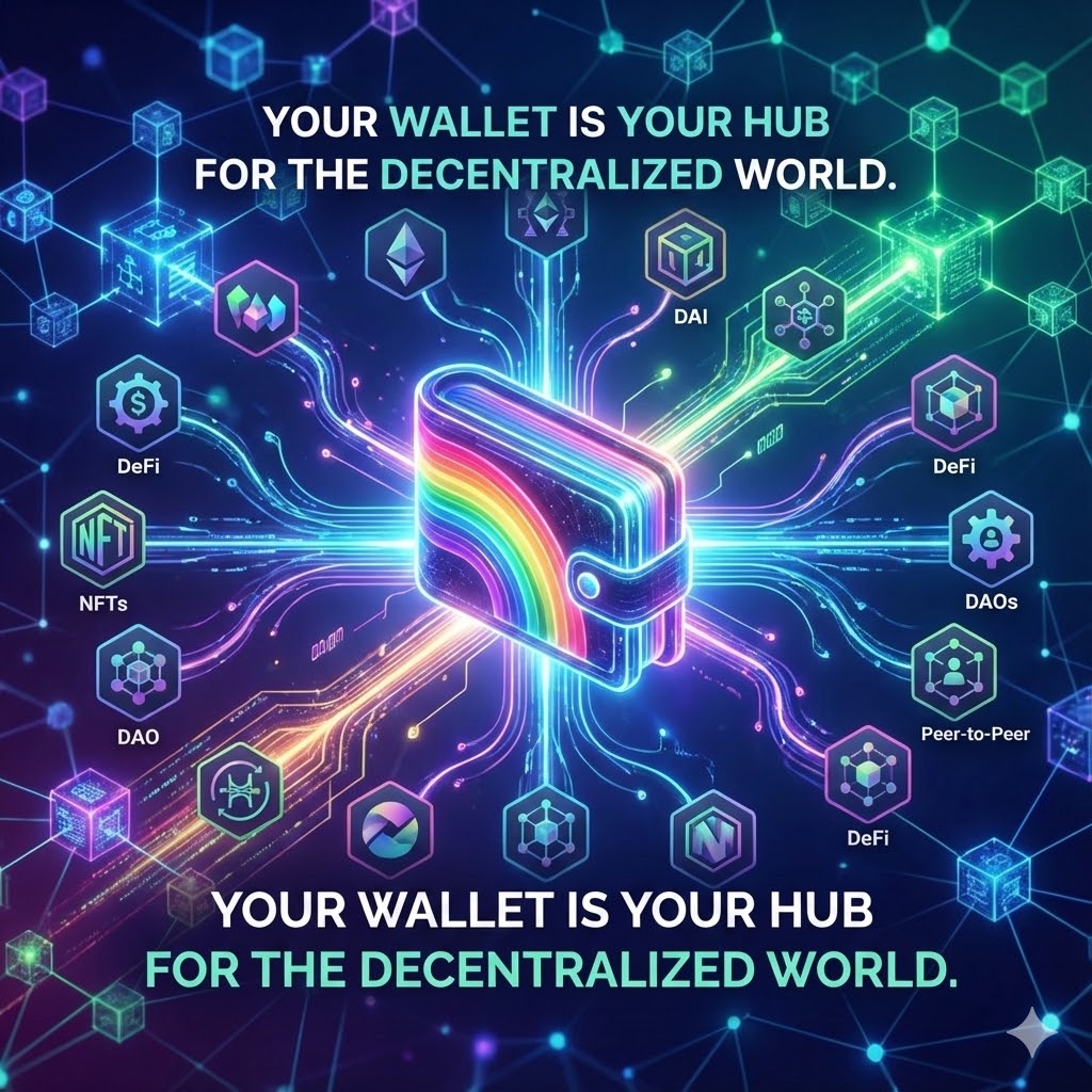 tradeRXBA's tweet photo. Your wallet is your hub for the decentralized world @rainbowdotme https://t.co/K1HqlTurY6
