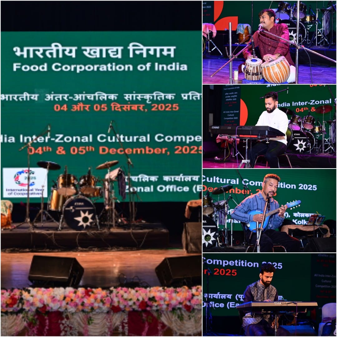 EastFci's tweet photo. An instrument is not played, it’s felt. Solo Instrument performances from all individuals representing various teams at FCI Inter-Zonal Cultural Competition 2025!
#instrument #FCI 
@BiharFci @FCI_India @fci_ne @FCI_NorthZone @fci_wb @FciJharkhand @FciOdisha @fcisouthzone_pr https://t.co/laLUo06tw6
