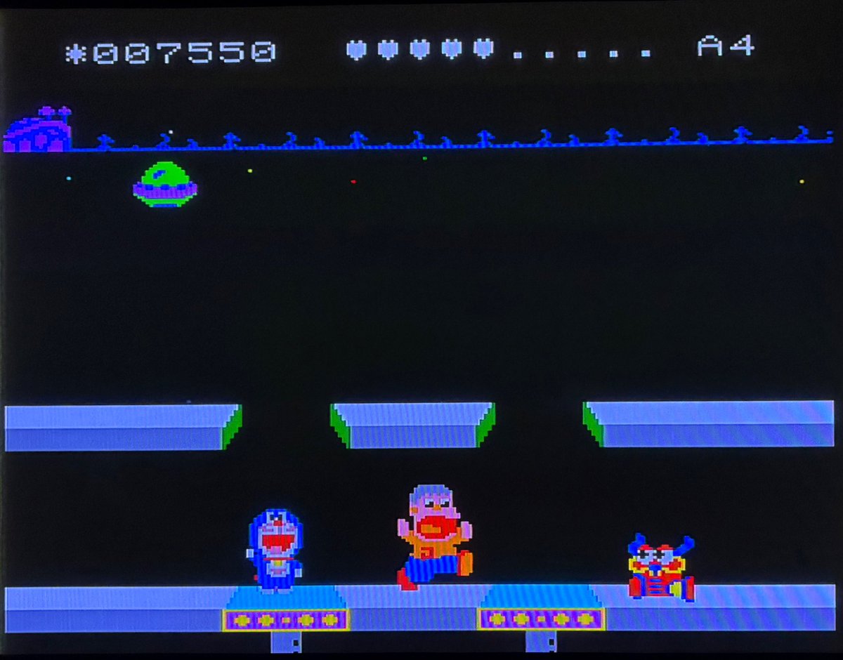 ⭐︎ドラちゃん　  BOYS SCV ドラえもん 3面📺 ①未来っぽい世界👀バラバラになったタイム