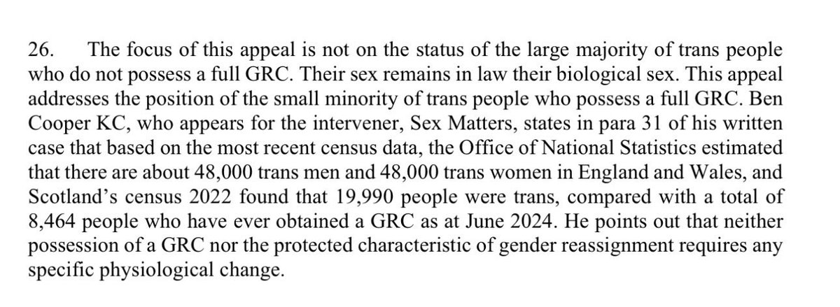 I know it was a long judgment but the answer to the question vexing the Good Law Project is contained at paragraph 26: