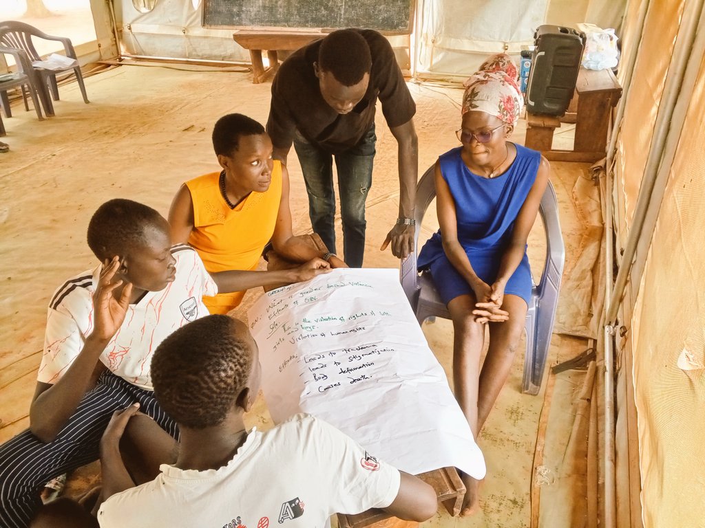 STFUganda's tweet photo. Holiday camps create safe spaces where young people learn, connect, and gain knowledge to make informed choices. 

Happening now in Lorengechora, Napak District: the Youth Holiday Camp, empowering adolescents with ASRHR awareness, preventing child exploitation, and strengthening understanding of referral pathways. 

These sessions build confidence, protect children, and inspire a generation to advocate for their rights. 

#YouthEmpowerment 
#EndChildExploitation
