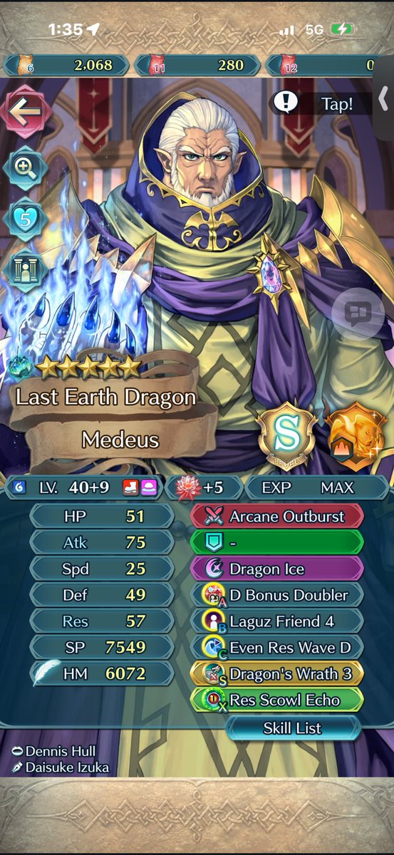 Rate my Medeus.
And yes, I do have Arc Outburst res refined.

#FEH

I’ll get that last merge sometime soon.