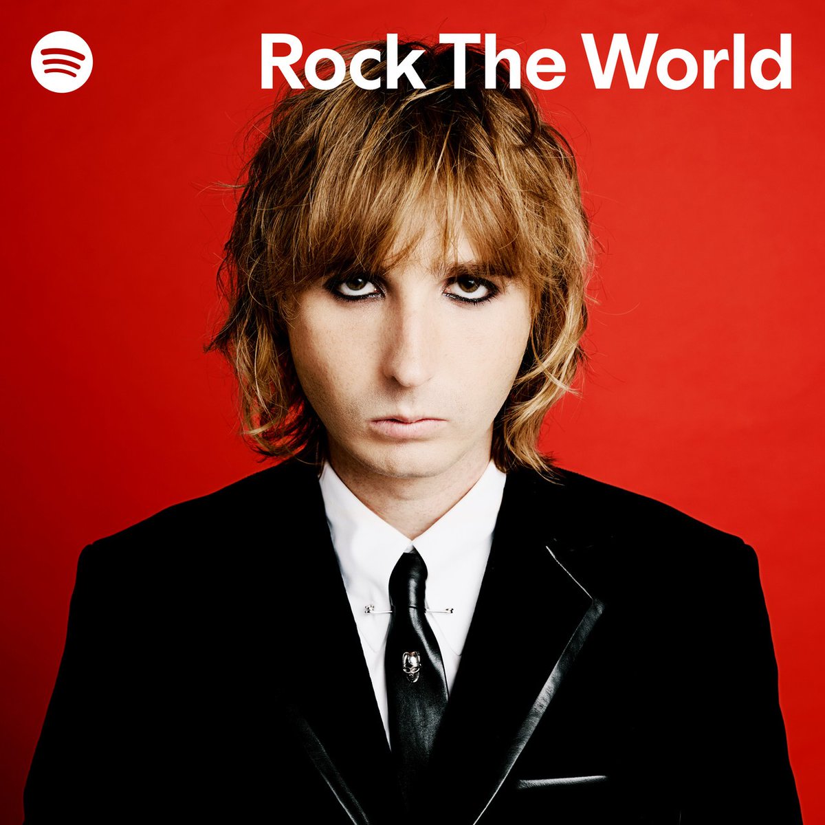 ソロ・アルバム『MASQUERADE』をリリースしたマネスキンの #トーマス・ラッジ が #Spotify プレイリスト「Rock The World」のカバーに登場⚡

#ベック や #トム・モレロ、#チャド・スミス が参加した超豪華ロックチューン「GETCHA!」をチェック！

🎧open.spotify.com/playlist/37i9d…
<a href="/SpotifyJP/">Spotify Japan</a> #ThomasRaggi